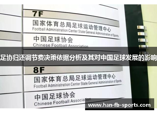 足协归还调节费决策依据分析及其对中国足球发展的影响