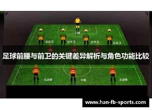 足球前腰与前卫的关键差异解析与角色功能比较