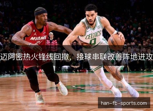 迈阿密热火锋线回撤，接球串联改善阵地进攻