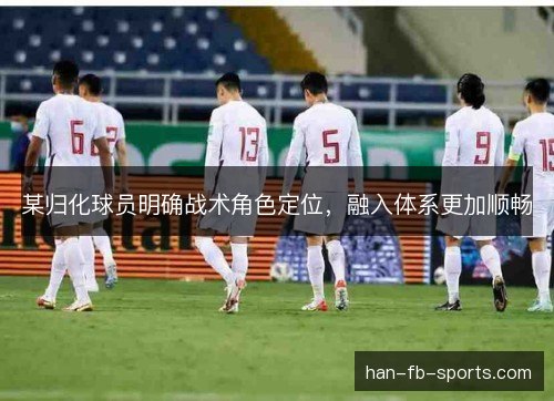 某归化球员明确战术角色定位,融入体系更加顺畅 某归化球员明确战术角色定位,融入体系更加顺畅